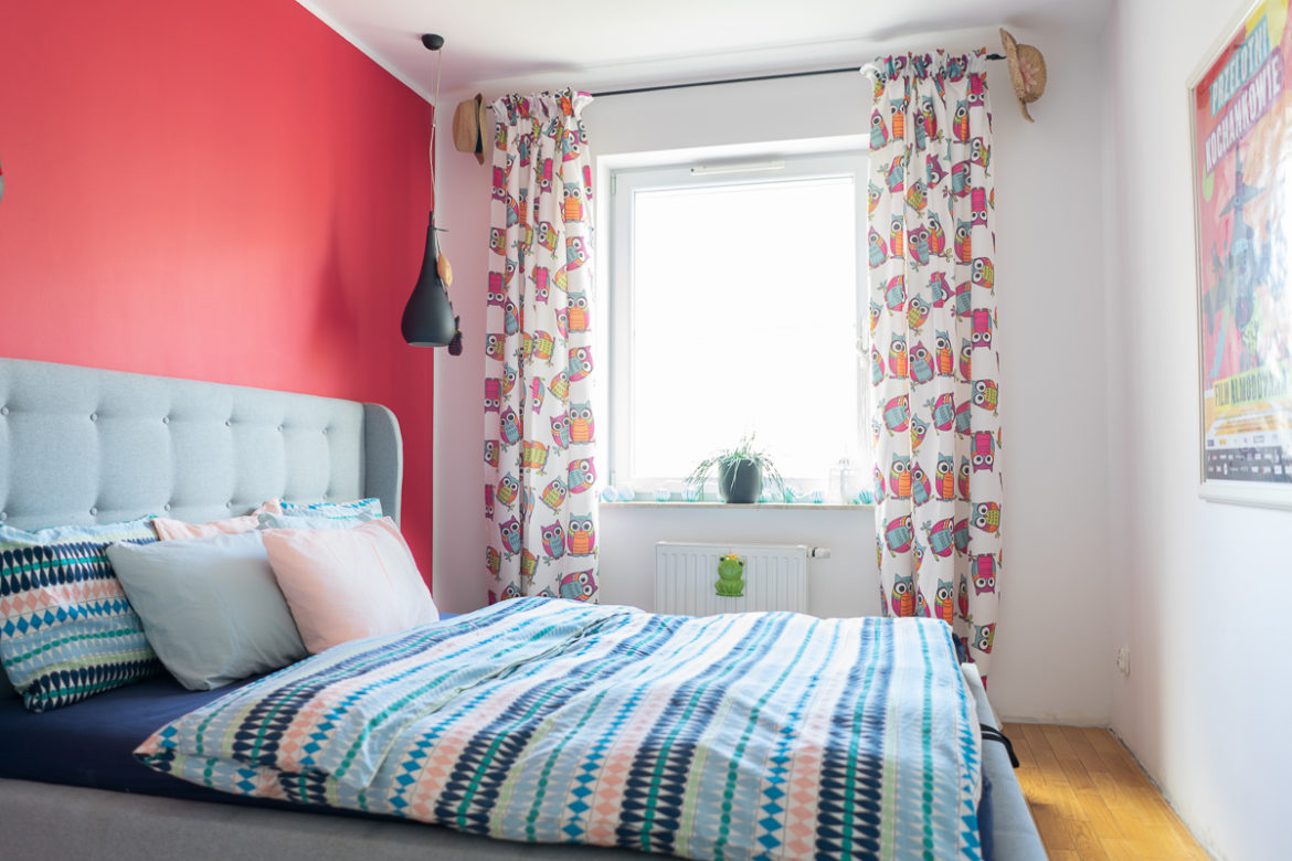 METAMORFOZA SYPIALNI. KOLOR ZMIENIA WSZYSTKO