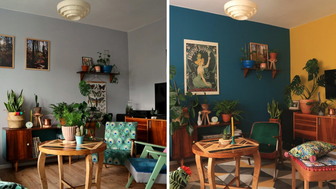 METAMORFOZA SALONU. KOLOR ZMIENIA WSZYSTKO