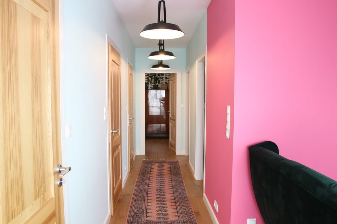 POMYSŁ NA KORYTARZ. METAMORFOZA WNĘTRZA