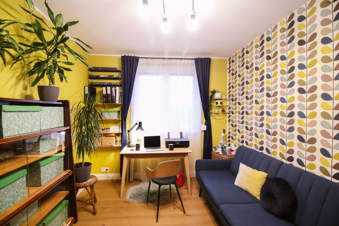 KOLOR W GABINECIE. METAMORFOZA WNĘTRZA