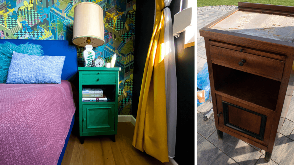 POLSKIE FARBY KREDOWE. METAMORFOZA SZAFKI